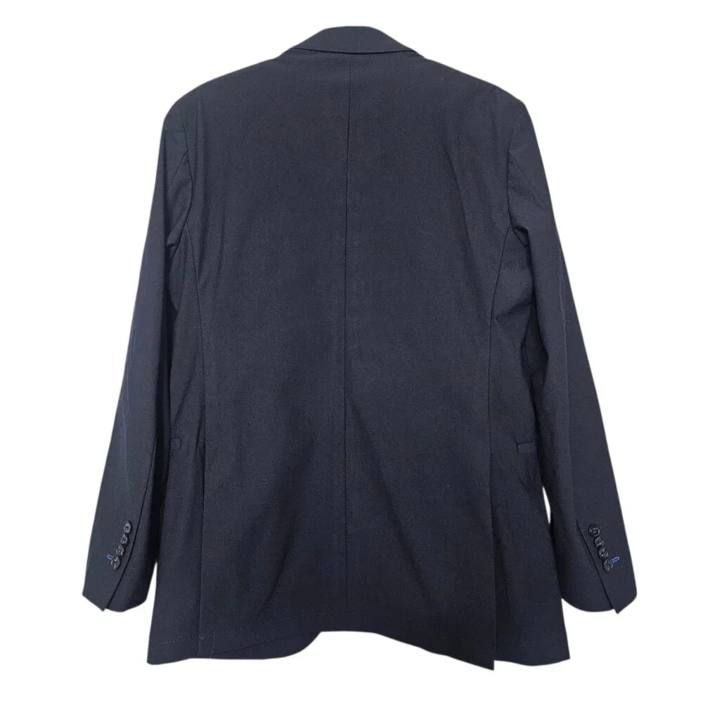 Twillory Blazer Men's 38R Navy Blue Sport Coat Jacket Performance Stretch Preppy - Picture 4 of 15